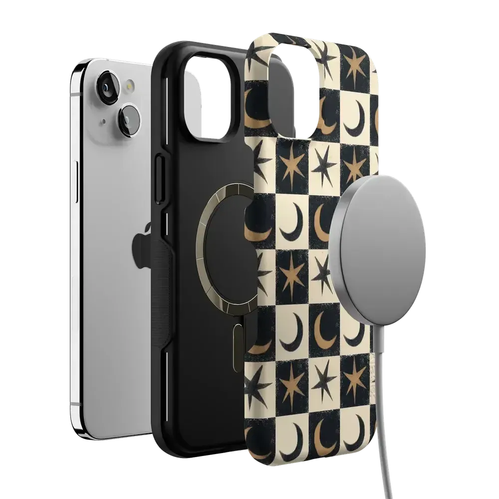 Mystic Moonstar | Black Celestial Case - Bansusa