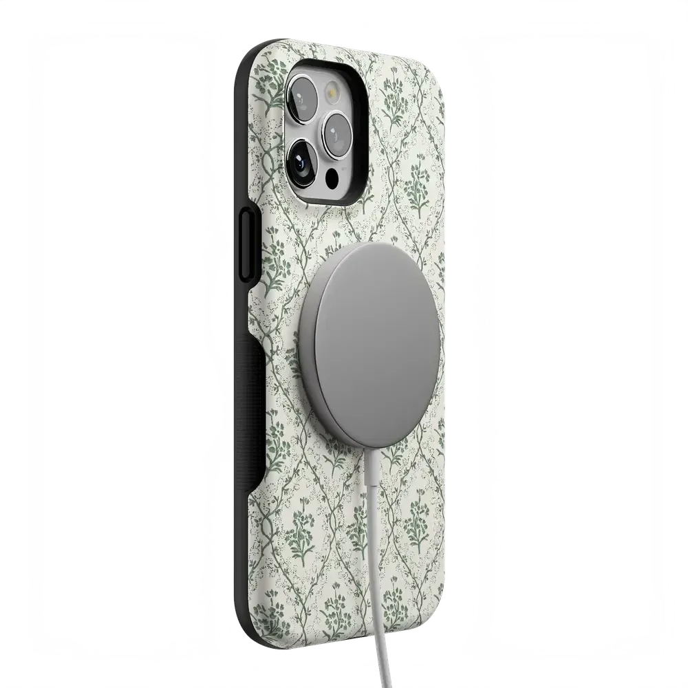 Sage Tapestry | Floral Vines Case - Bansusa