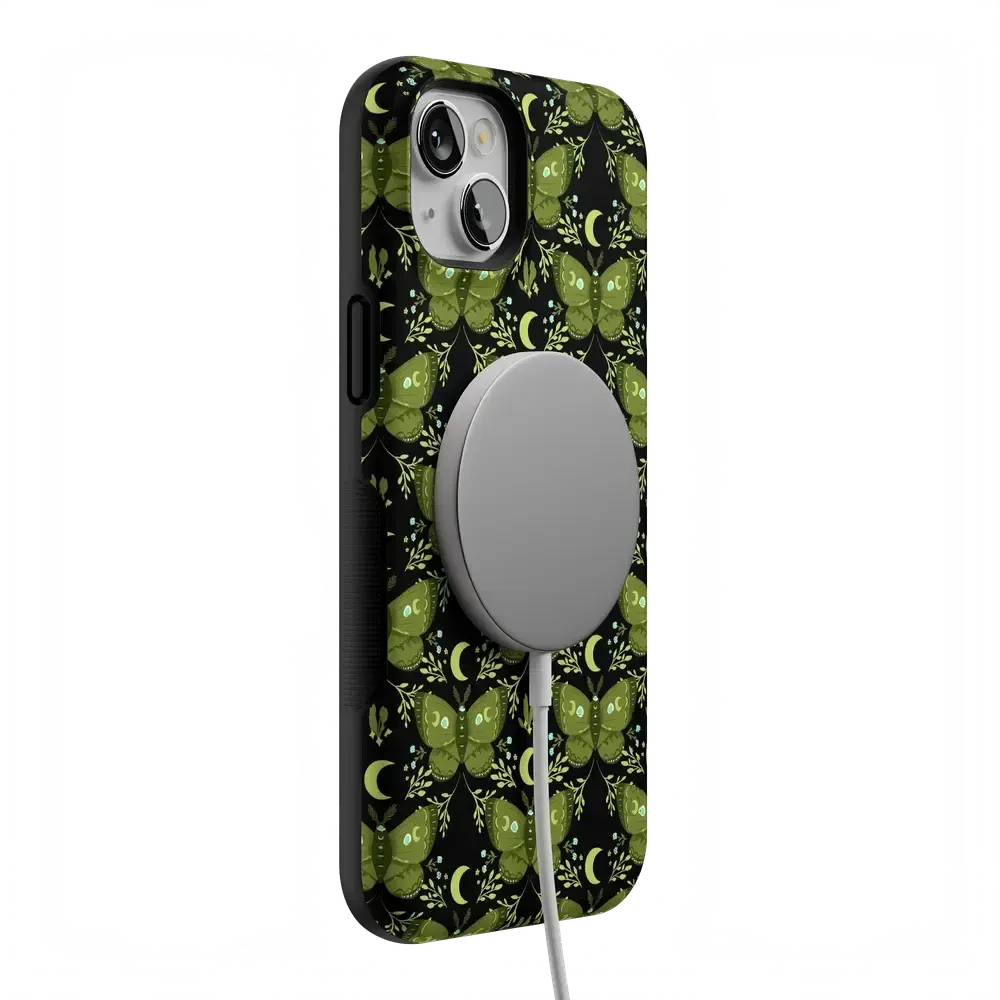 Mystic Moths | Green Twilight Case - Bansusa