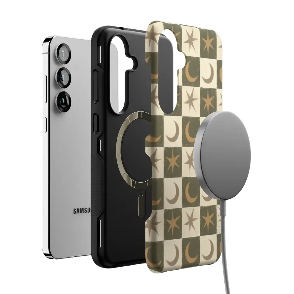 Mystic Moonstar | Green Celestial Case - Bansusa