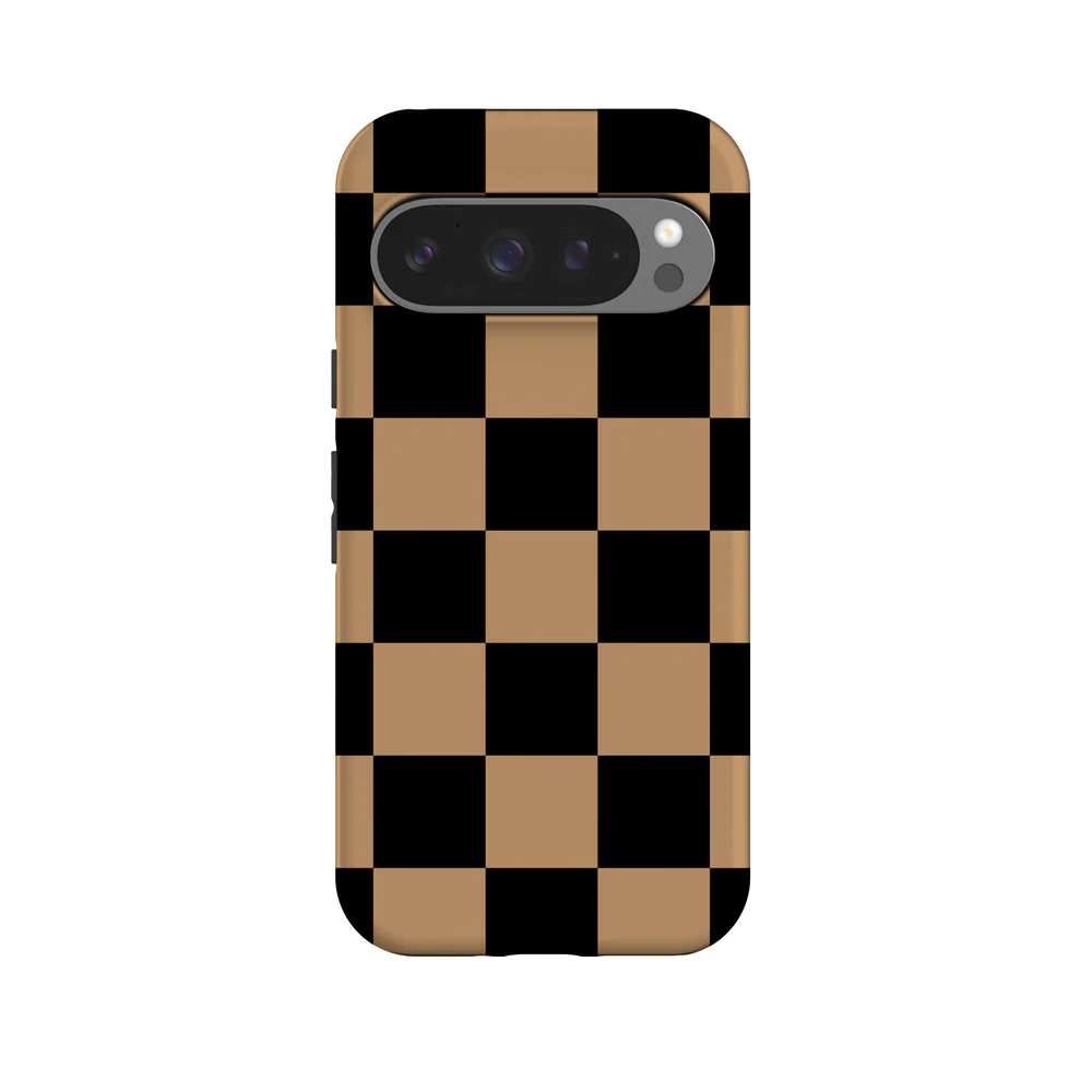 Fit Check | Black & Brown Checkerboard Case - Bansusa