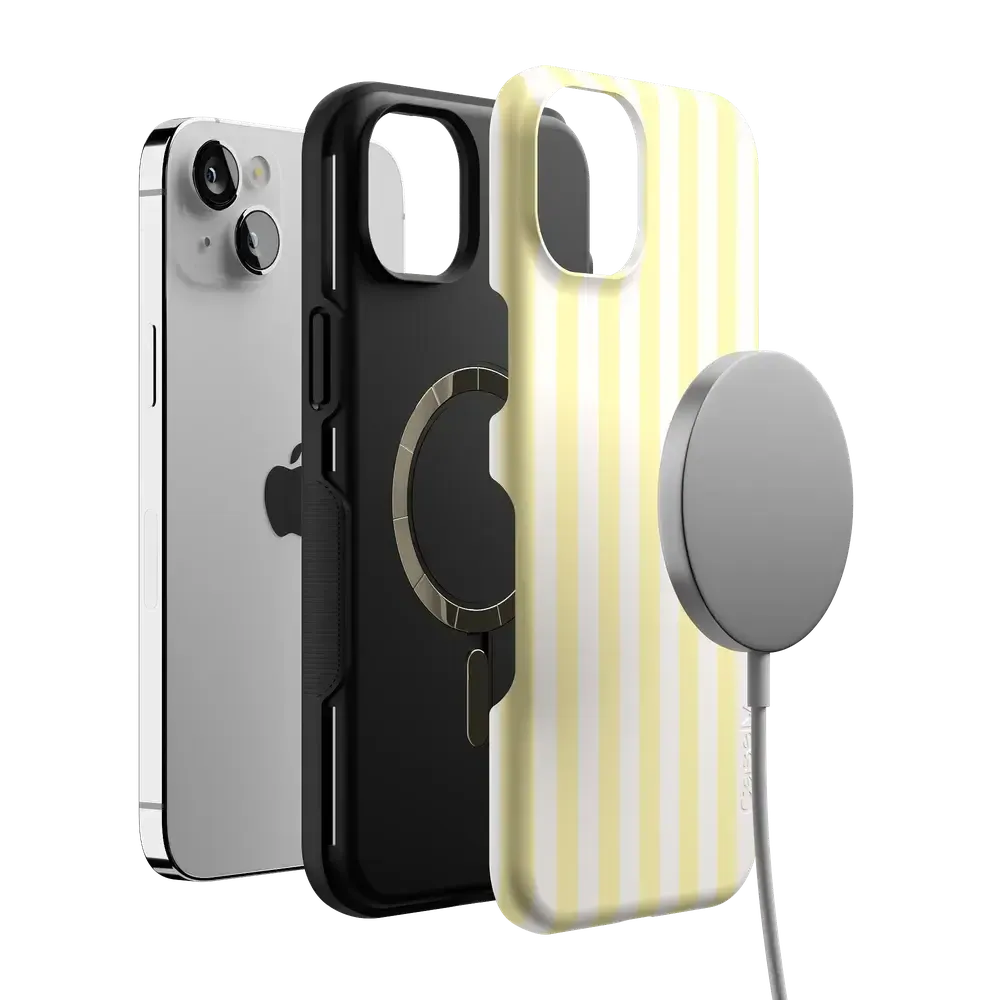 Butter Yellow Stripes | Sunday Best Case - Bansusa