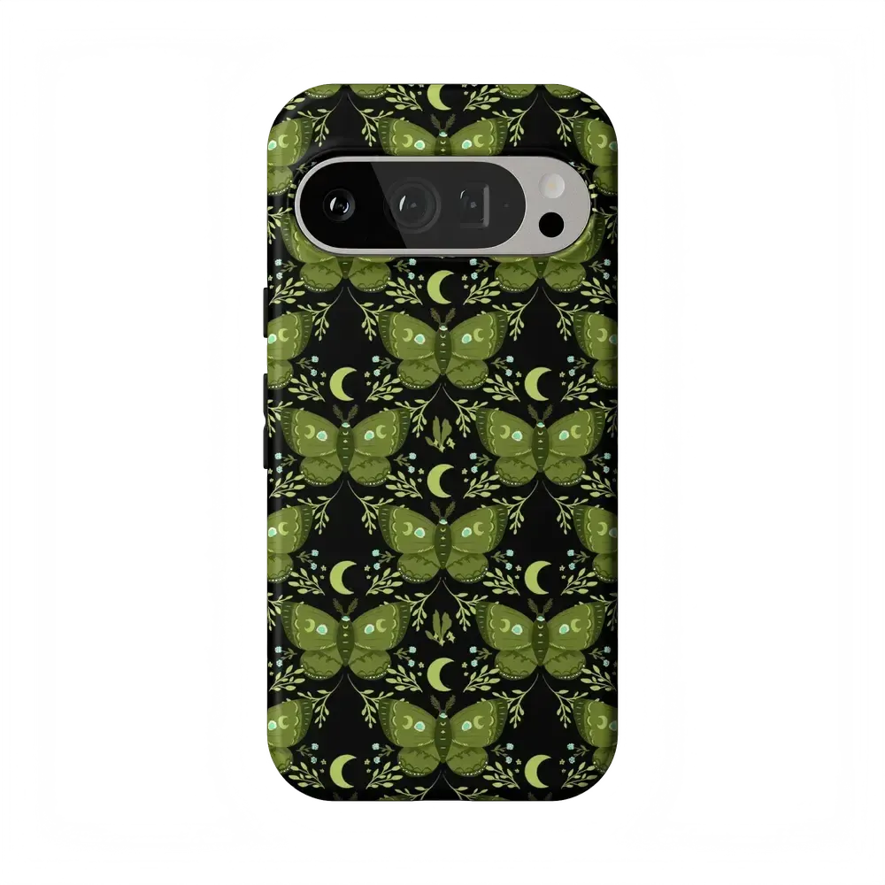 Mystic Moths | Green Twilight Case - Bansusa