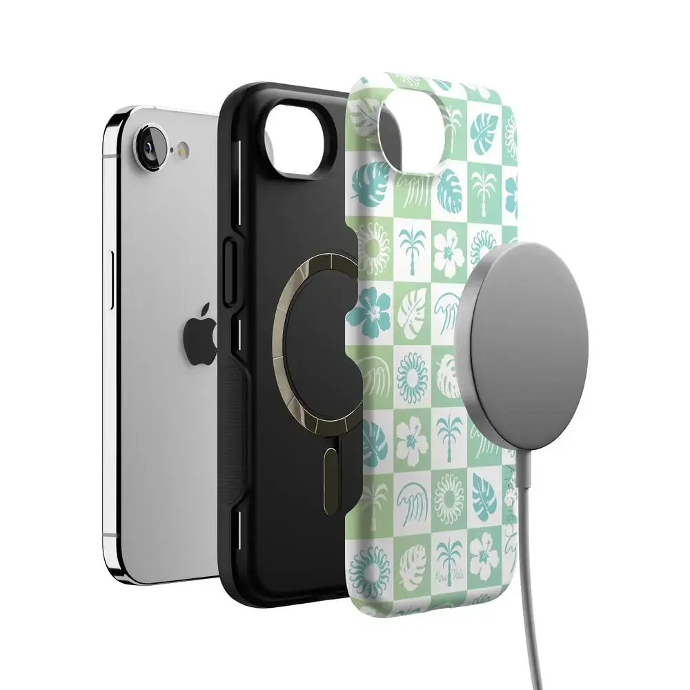 Coastal Checkers | Pura Vida Case - Bansusa