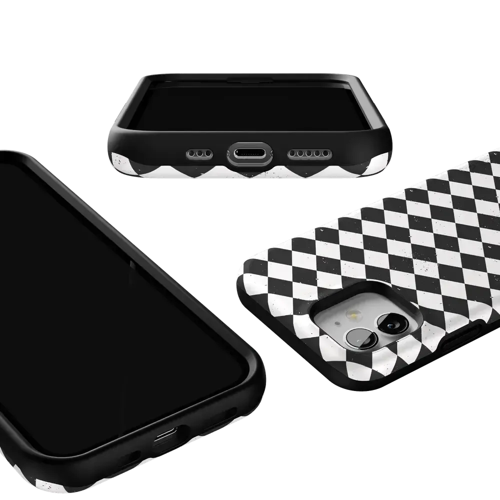 Salem's Hex | Black & White Checkered Case - Bansusa