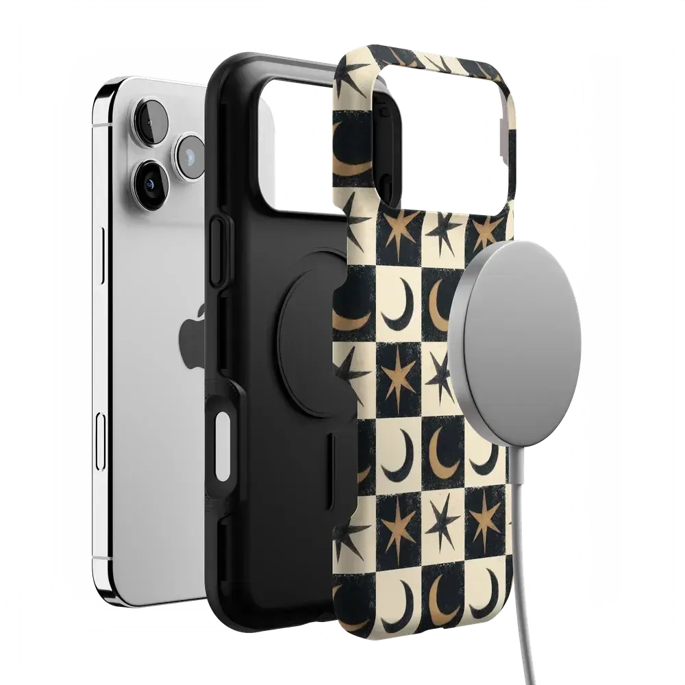 Mystic Moonstar | Black Celestial Case - Bansusa