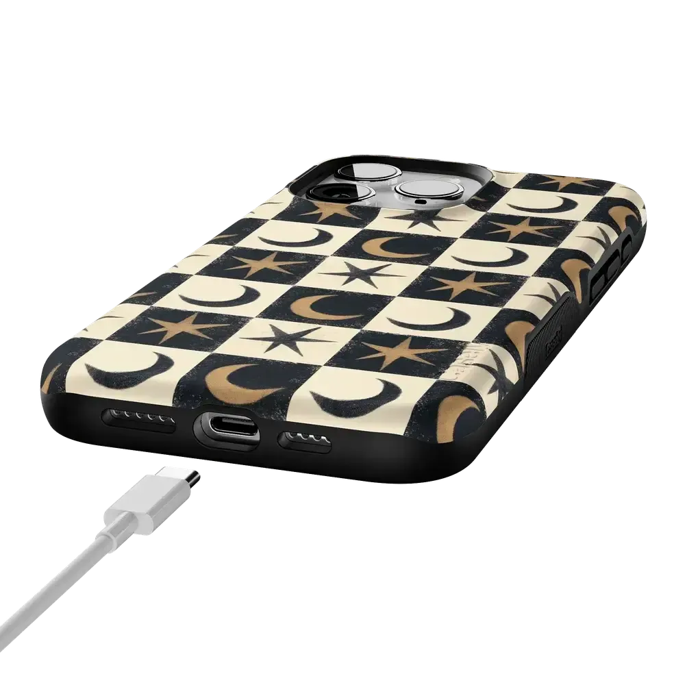 Mystic Moonstar | Black Celestial Case - Bansusa