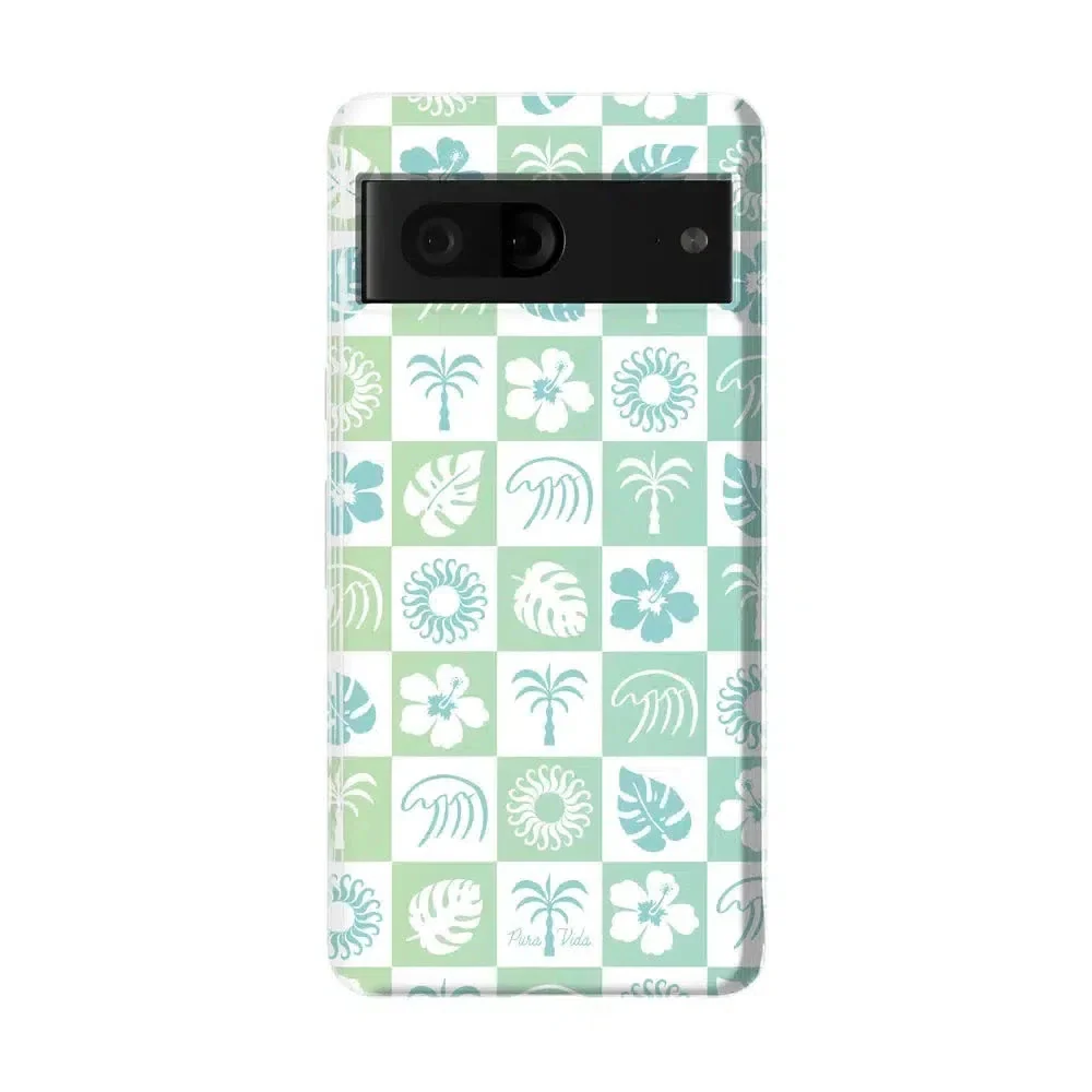 Coastal Checkers | Pura Vida Case - Bansusa