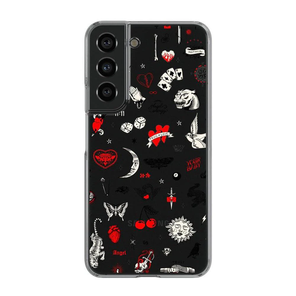 Not a Phase | Clear Flash Tattoo Case - Bansusa