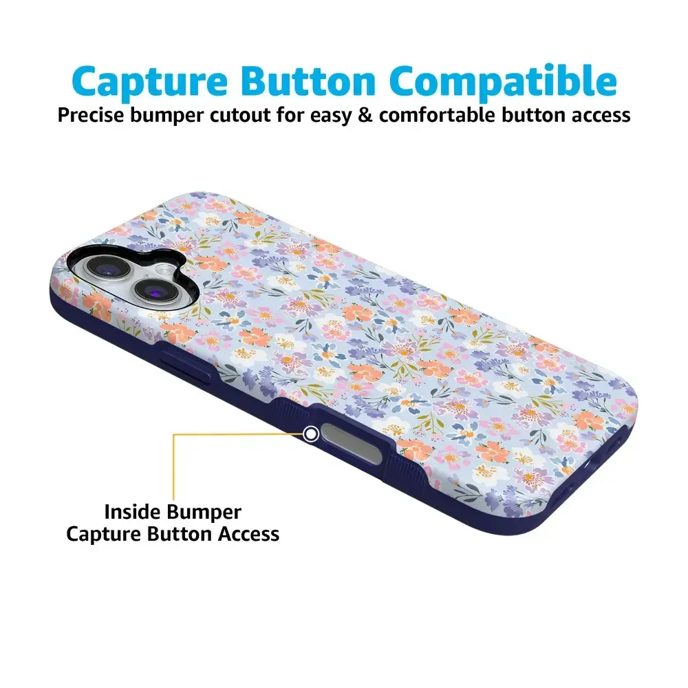 Poppy Meadows | Pastel Floral Case - Bansusa