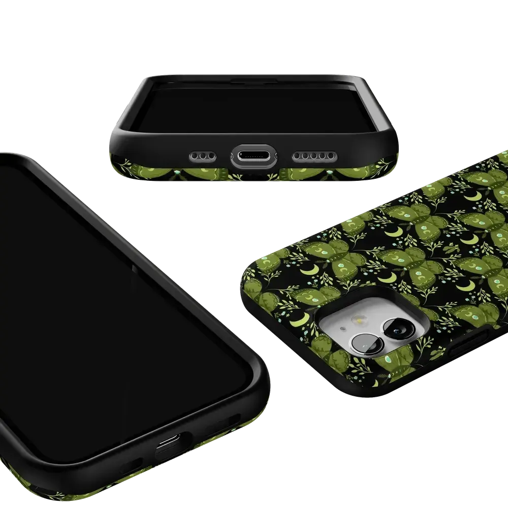 Mystic Moths | Green Twilight Case - Bansusa
