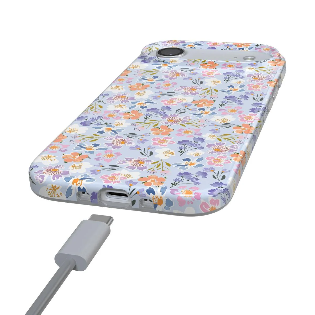 Poppy Meadows | Pastel Floral Case - Bansusa