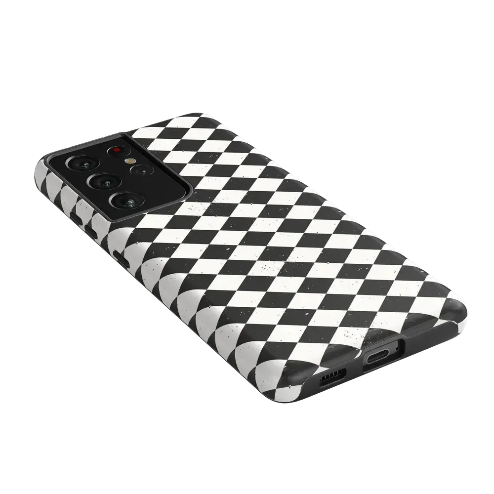 Salem's Hex | Black & White Checkered Case - Bansusa