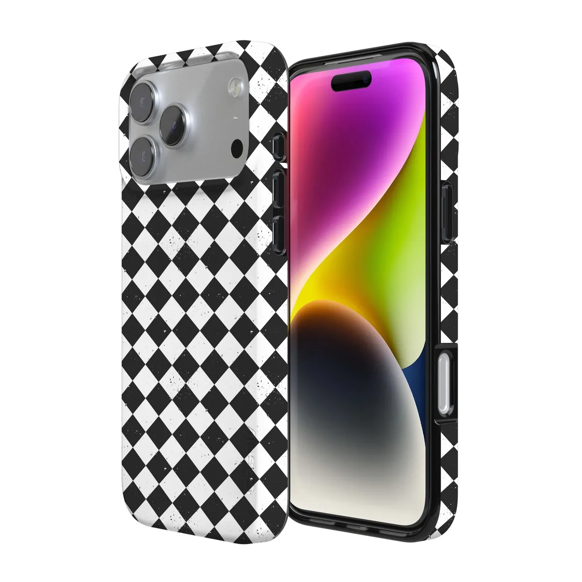 Salem's Hex | Black & White Checkered Case - Bansusa