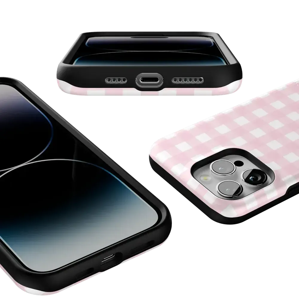 Pink Plaid | Sunday Best Case - Bansusa