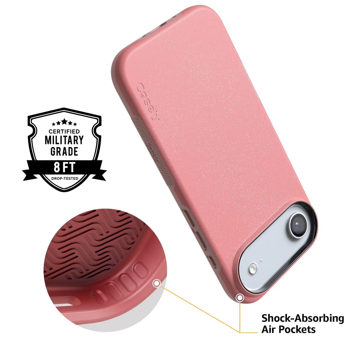 Starfish Wishes | Coral Pink Shimmer Case - Bansusa