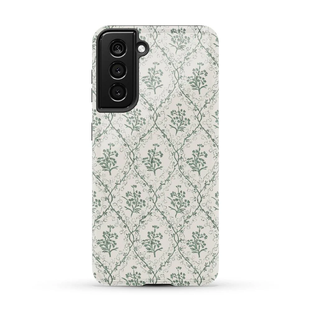 Sage Tapestry | Floral Vines Case - Bansusa