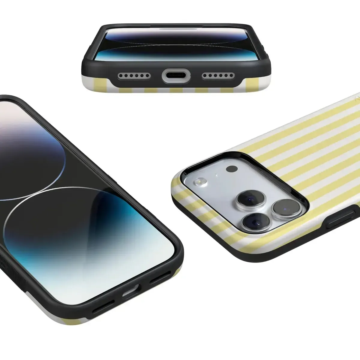 Butter Yellow Stripes | Sunday Best Case - Bansusa
