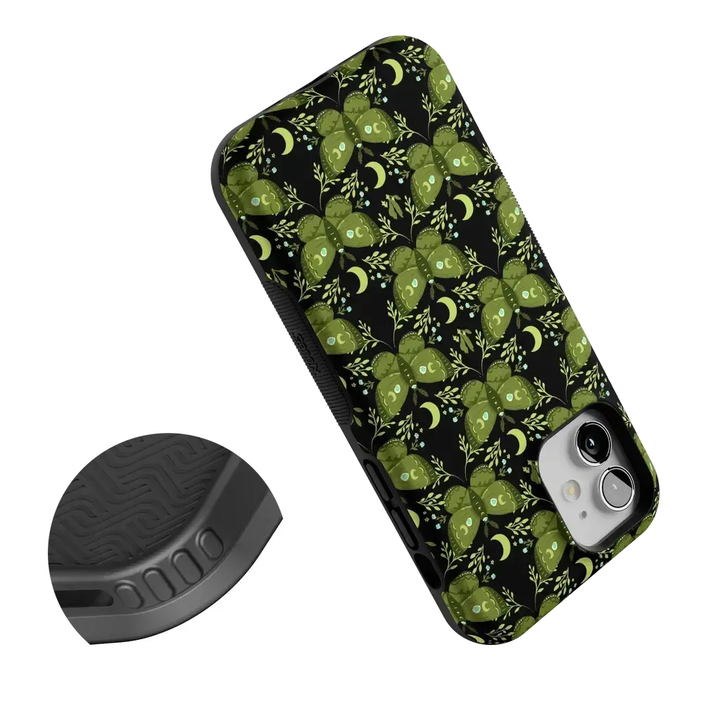 Mystic Moths | Green Twilight Case - Bansusa