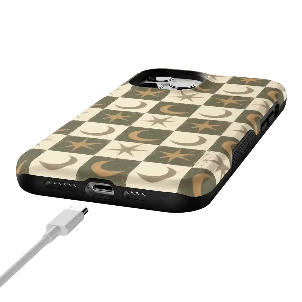 Mystic Moonstar | Green Celestial Case - Bansusa