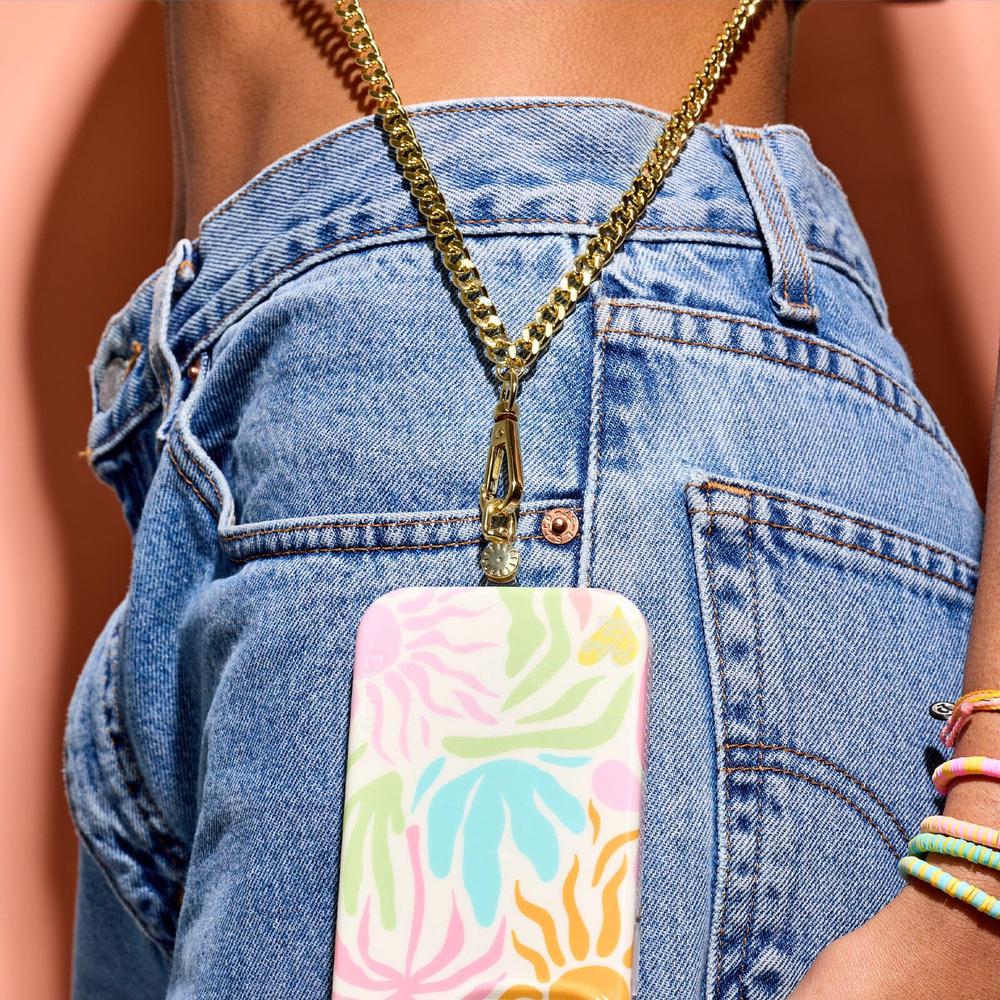 Flat Curb Chain Phone Chain | Pura Vida x Bans - Bansusa