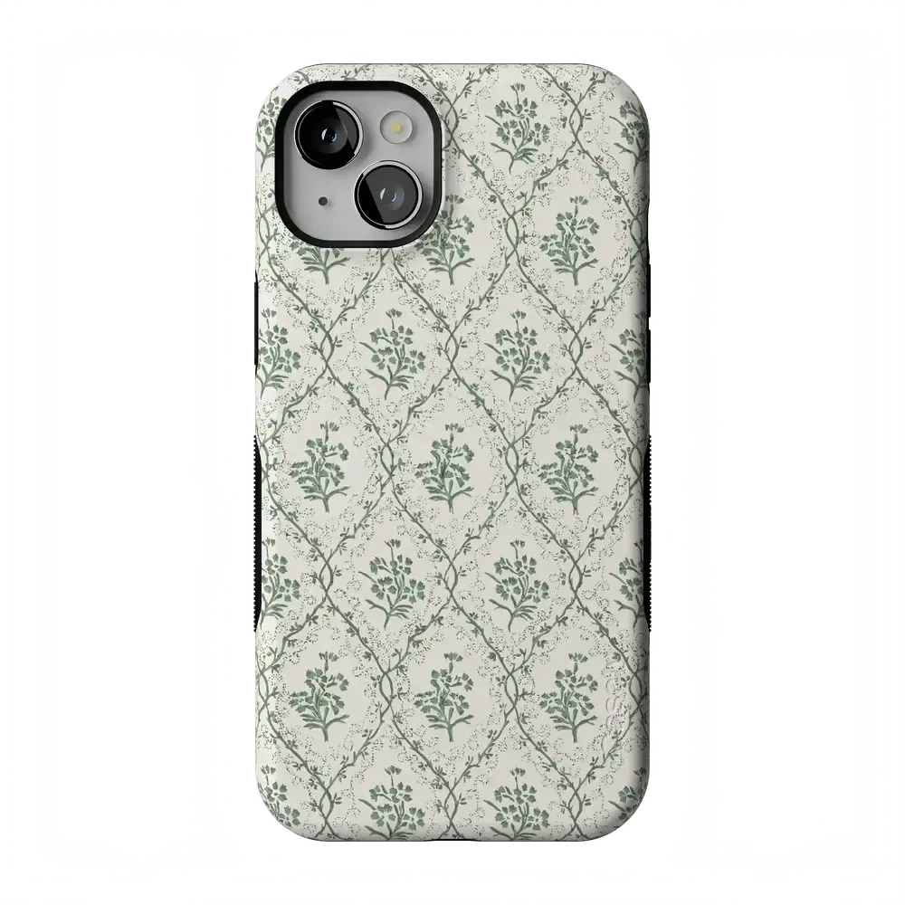 Sage Tapestry | Floral Vines Case - Bansusa