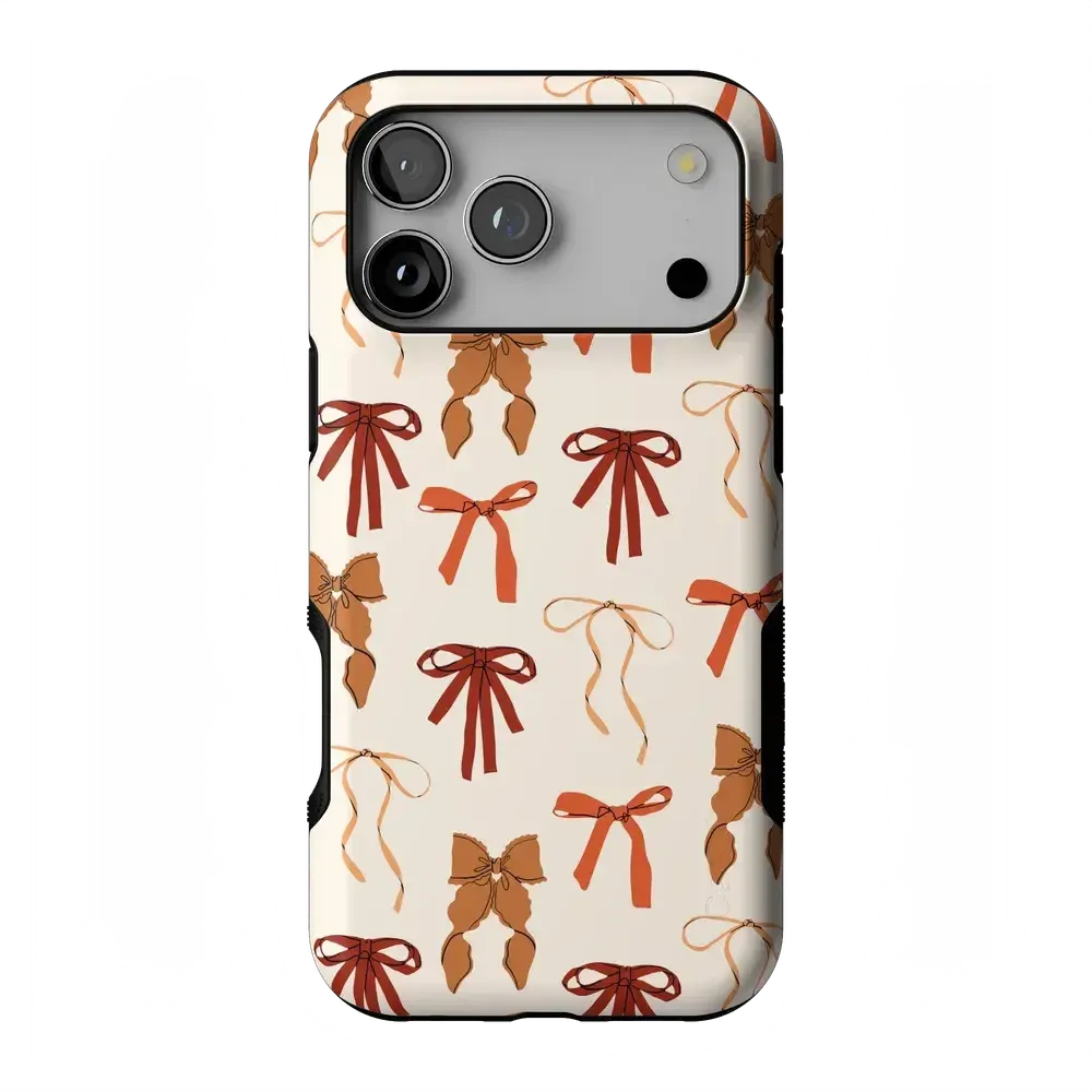 Fall Girlie | Pumpkin Spice Bows Case - Bansusa