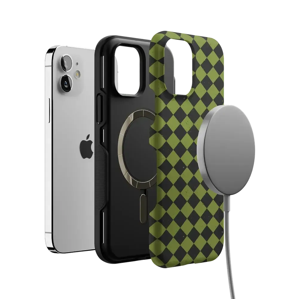 Wicked Hex | Green Checkered Case - Bansusa