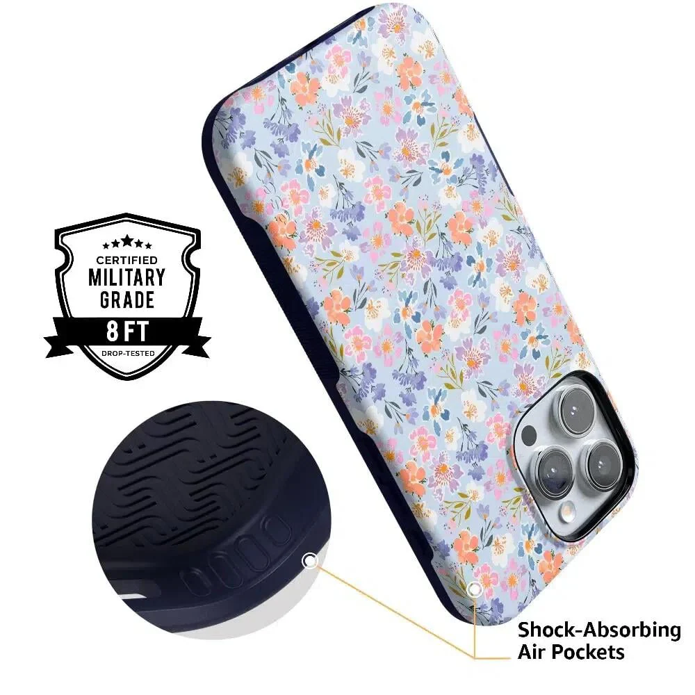 Poppy Meadows | Pastel Floral Case - Bansusa