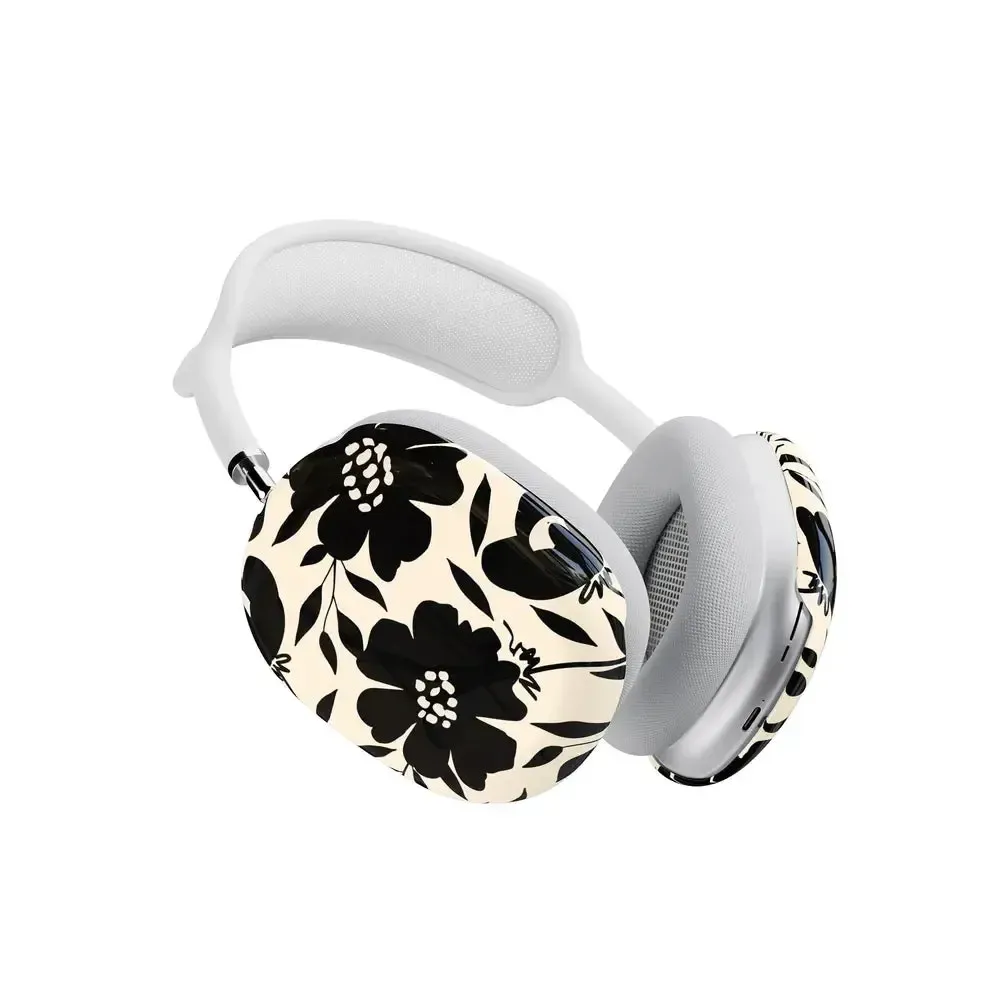 Dark Fantasy | Contrast Floral AirPods Max Case - Bansusa