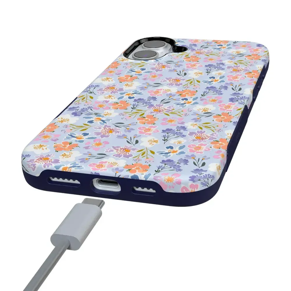 Poppy Meadows | Pastel Floral Case - Bansusa