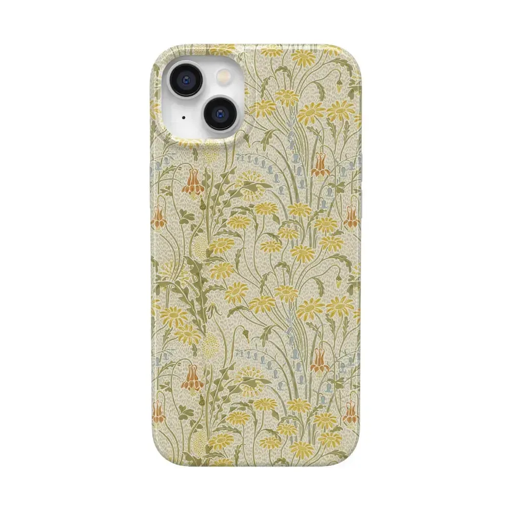 Boho Blooms | Golden Floral Case - Bansusa