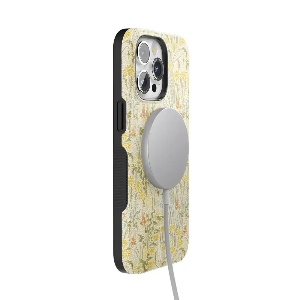 Boho Blooms | Golden Floral Case - Bansusa