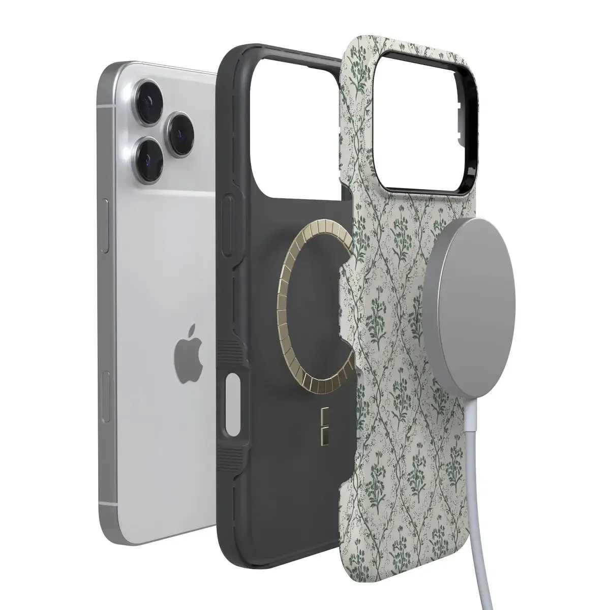 Sage Tapestry | Floral Vines Case - Bansusa