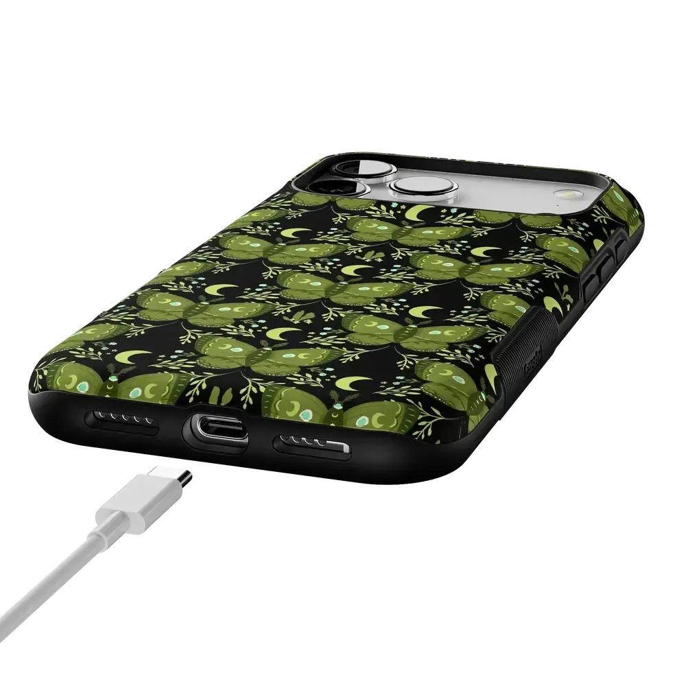 Mystic Moths | Green Twilight Case - Bansusa