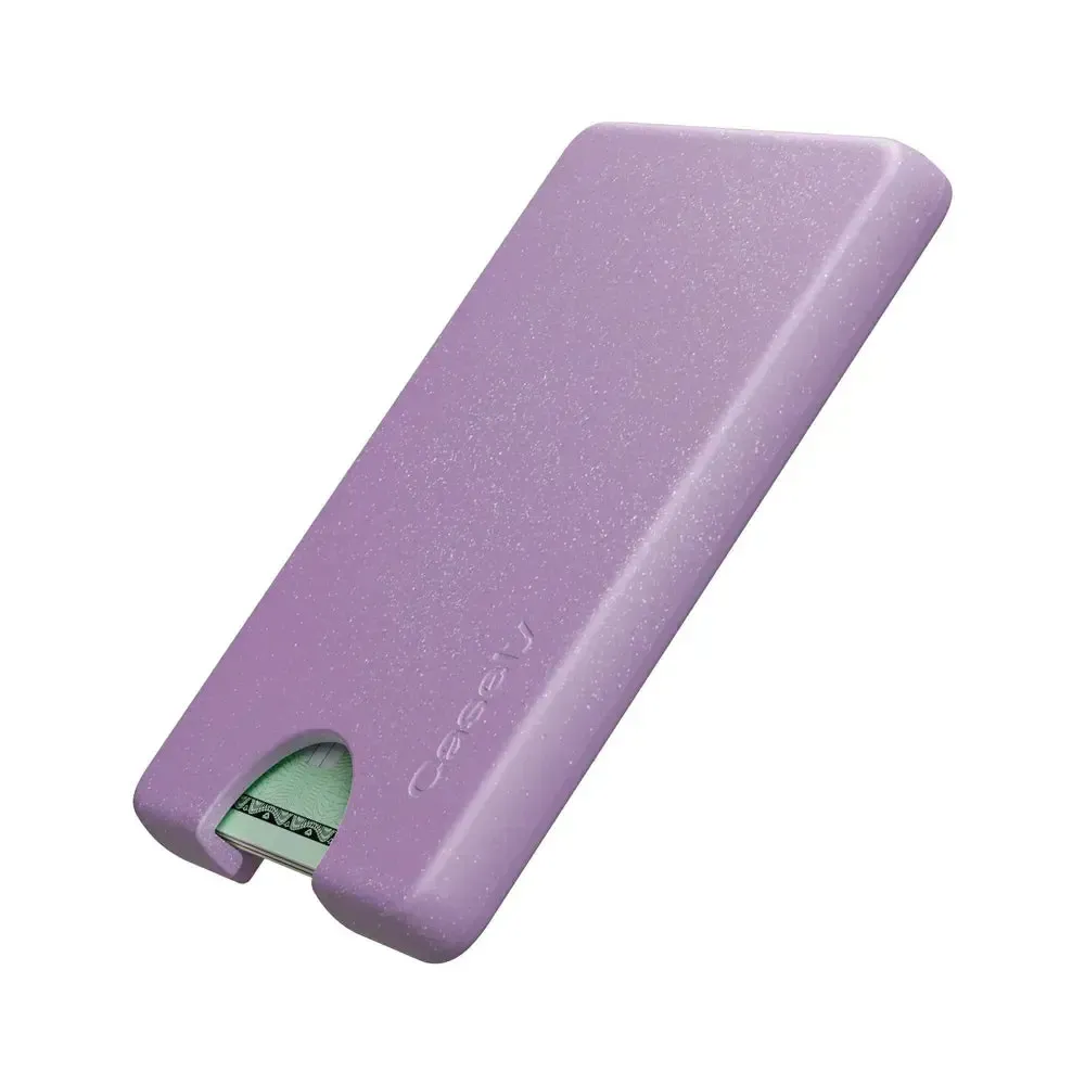 Lavender Waves | Purple Shimmer MagWallet - Bansusa