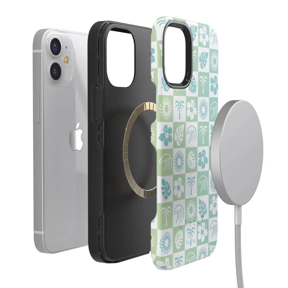 Coastal Checkers | Pura Vida Case - Bansusa