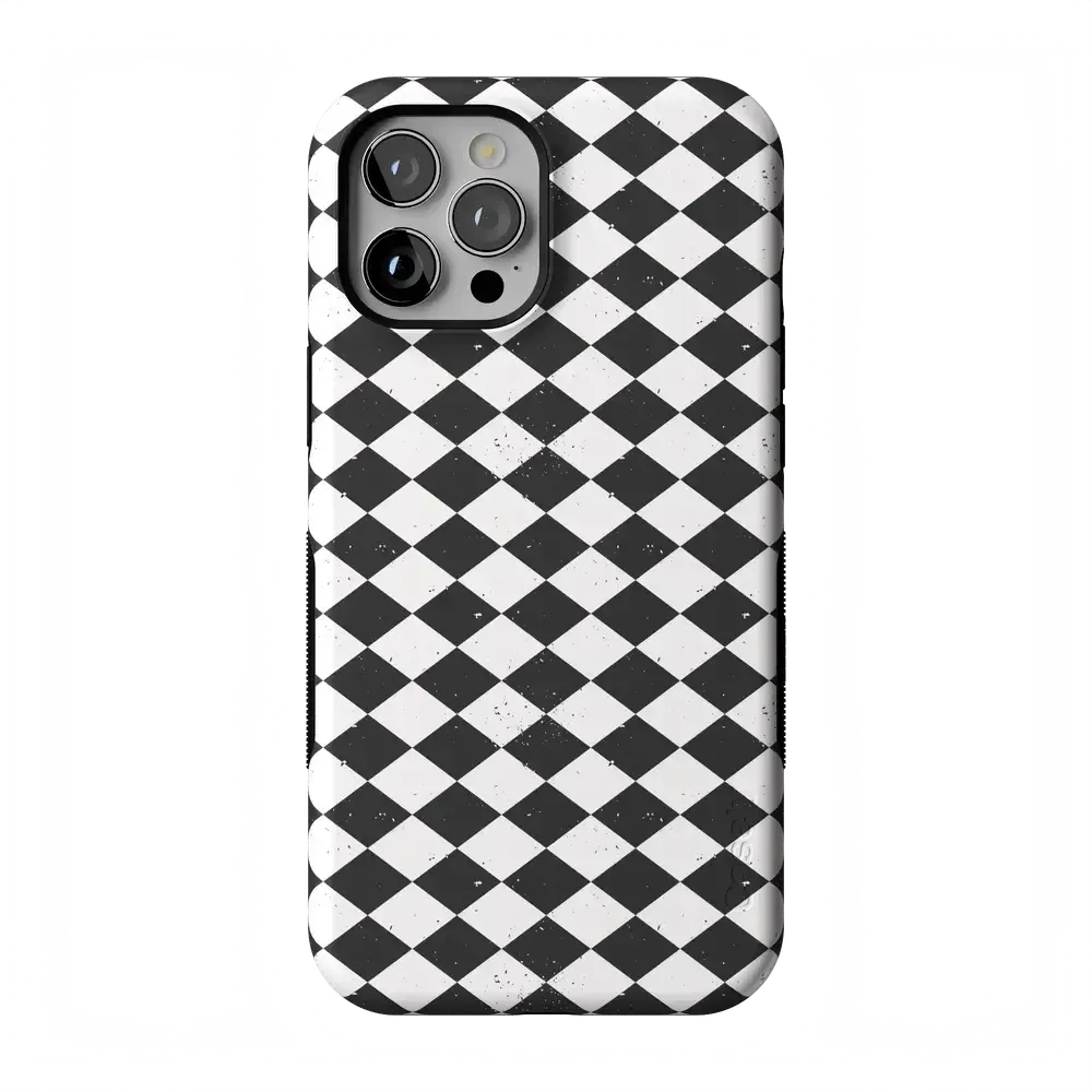 Salem's Hex | Black & White Checkered Case - Bansusa