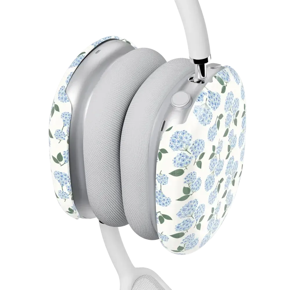 Nantucket Cottage | Blue Hydrangea AirPods Max Case - Bansusa