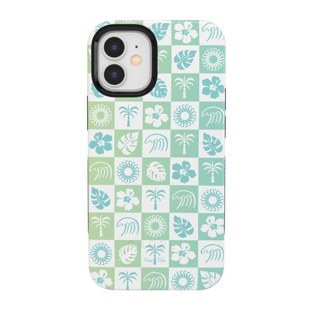 Coastal Checkers | Pura Vida Case - Bansusa