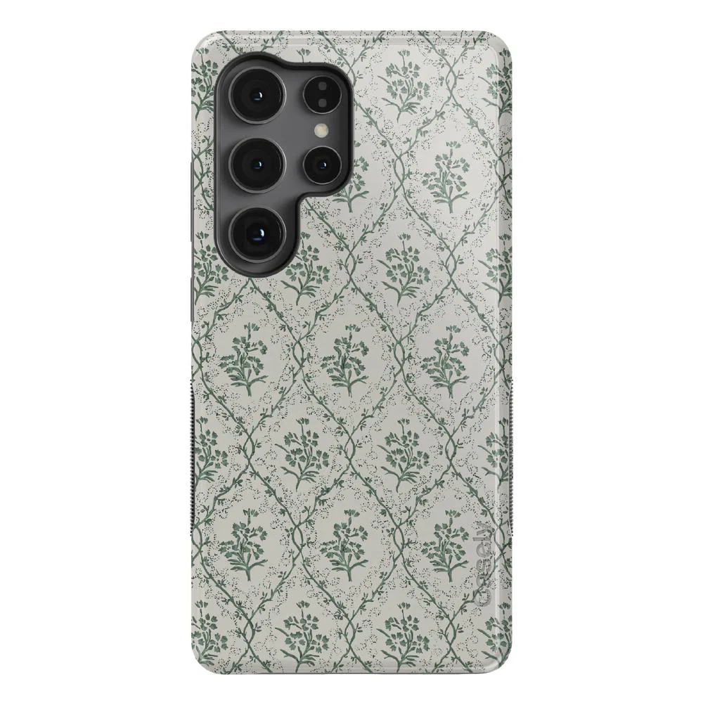 Sage Tapestry | Floral Vines Case - Bansusa