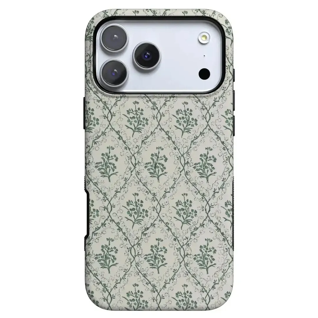 Sage Tapestry | Floral Vines Case - Bansusa