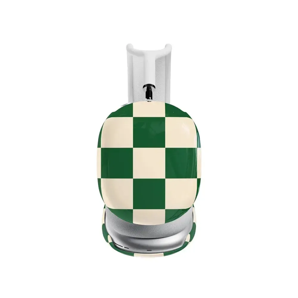 Fit Check | Green Checkerboard AirPods Max Case - Bansusa