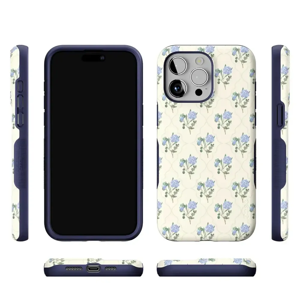 Vintage Garden | Blue Hydrangea Case - Bansusa