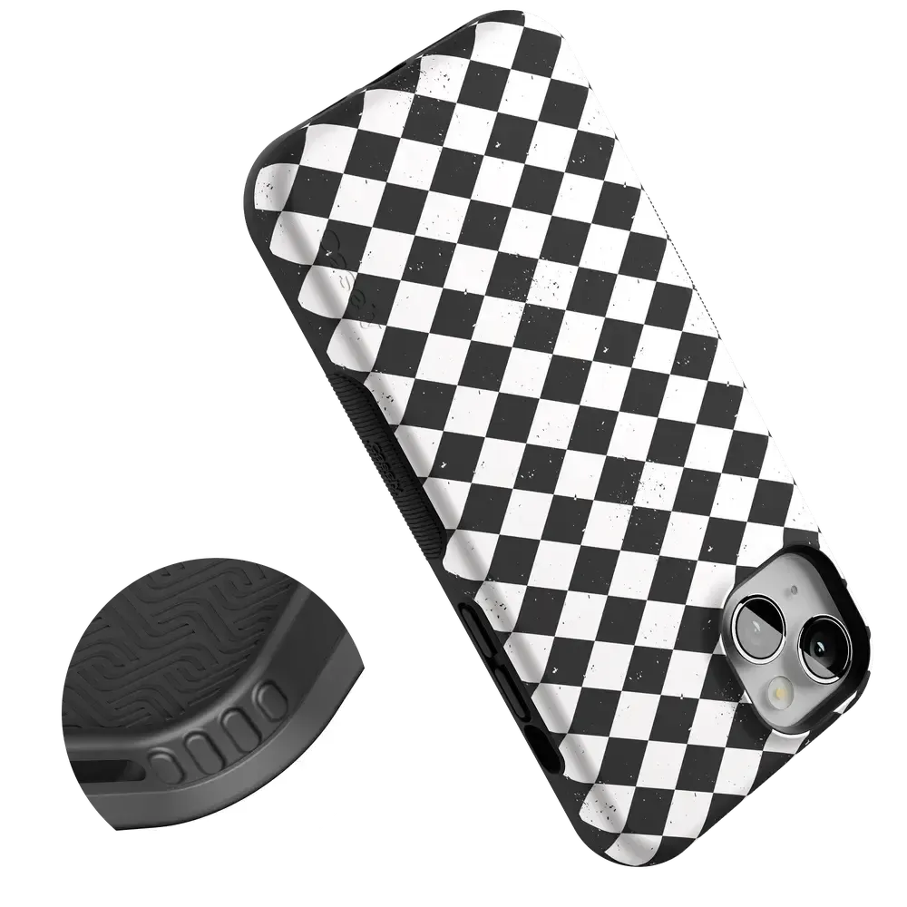 Salem's Hex | Black & White Checkered Case - Bansusa