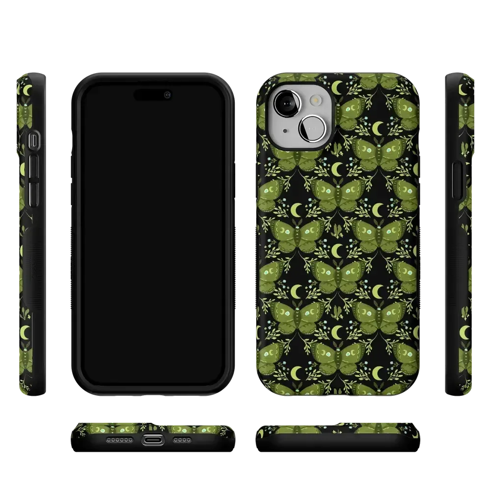 Mystic Moths | Green Twilight Case - Bansusa