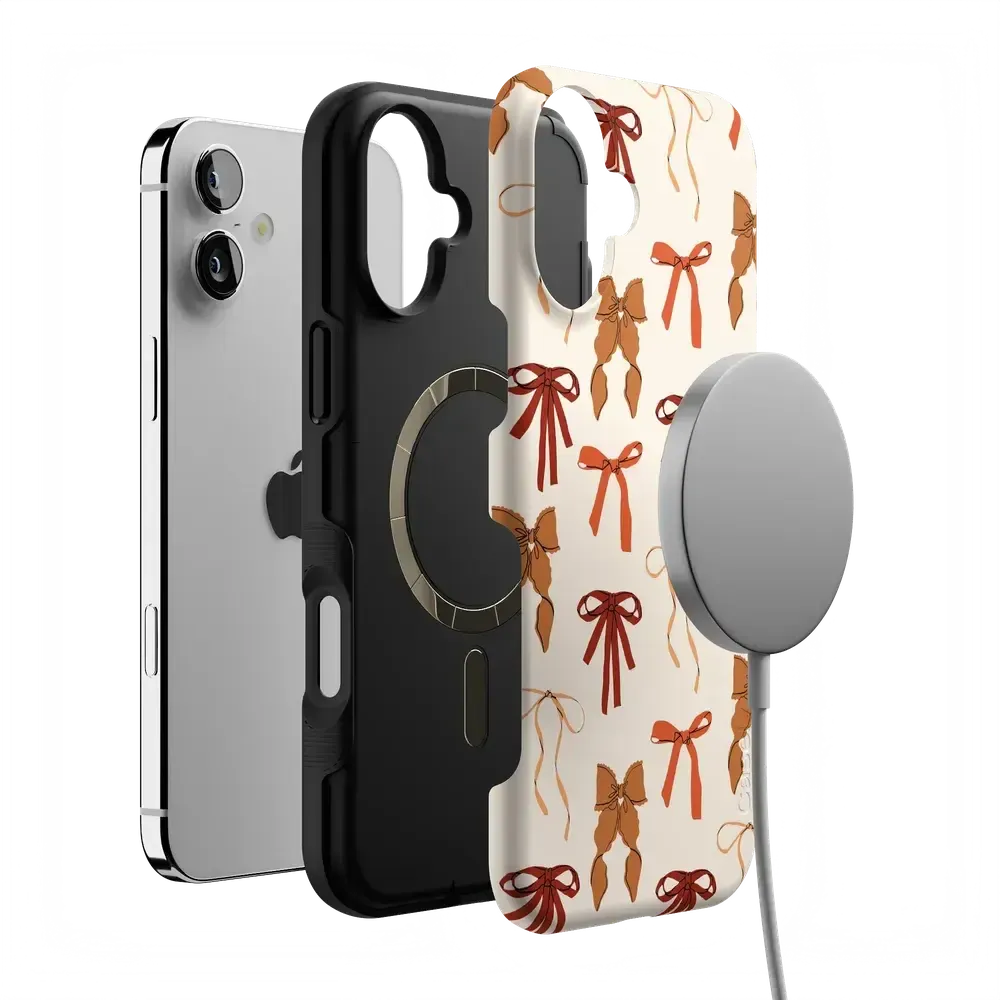 Fall Girlie | Pumpkin Spice Bows Case - Bansusa