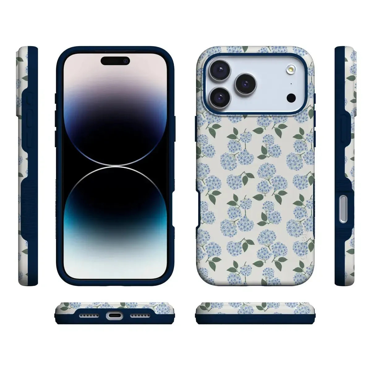 Nantucket Cottage | Blue Hydrangea Case - Bansusa