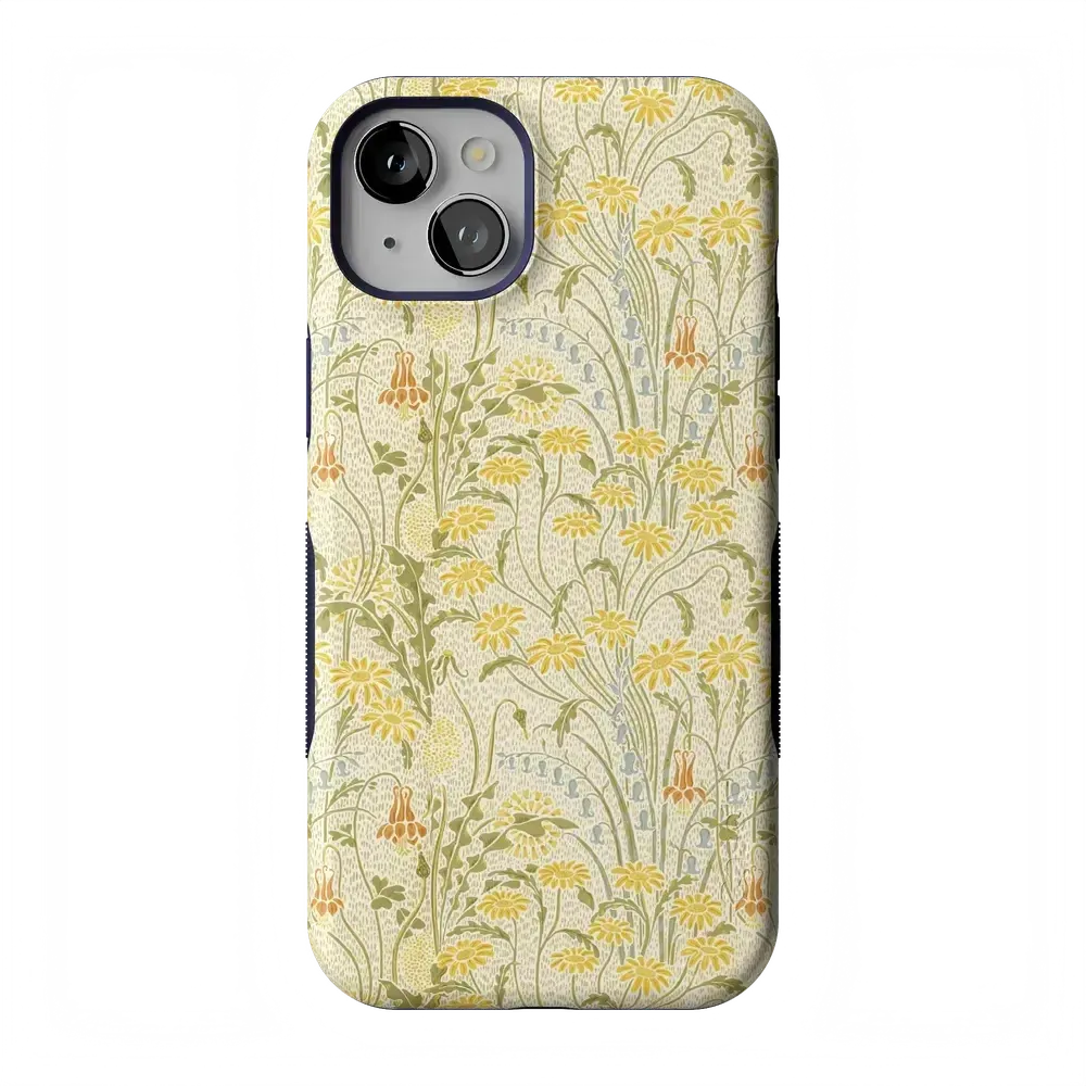 Boho Blooms | Golden Floral Case - Bansusa