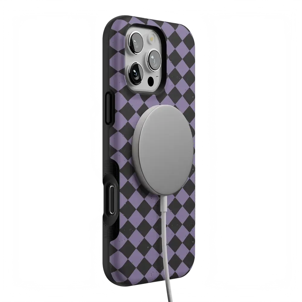 Midnight Hex | Purple Checkered Case - Bansusa